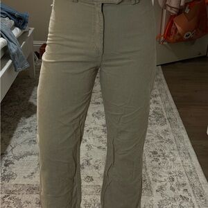 Beige Corduroy Pants
